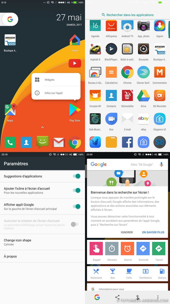 Pixel Launcher Android O