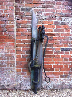Old water pump at West Green House, Hampshire