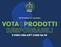 Promozione European Food Transition Award : ricevi gratis una Gift Card da 5€