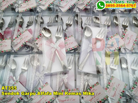 Toko Sendok Garpu Alfafa Mini Kemas Mika