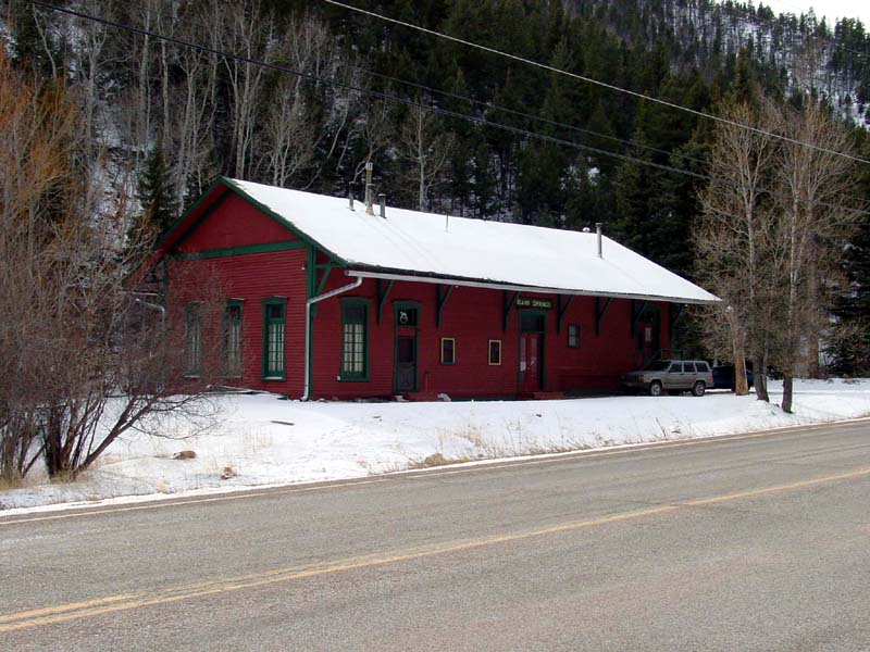 Searching for the C&S narrow gauge The Idaho Springs depot 19372003