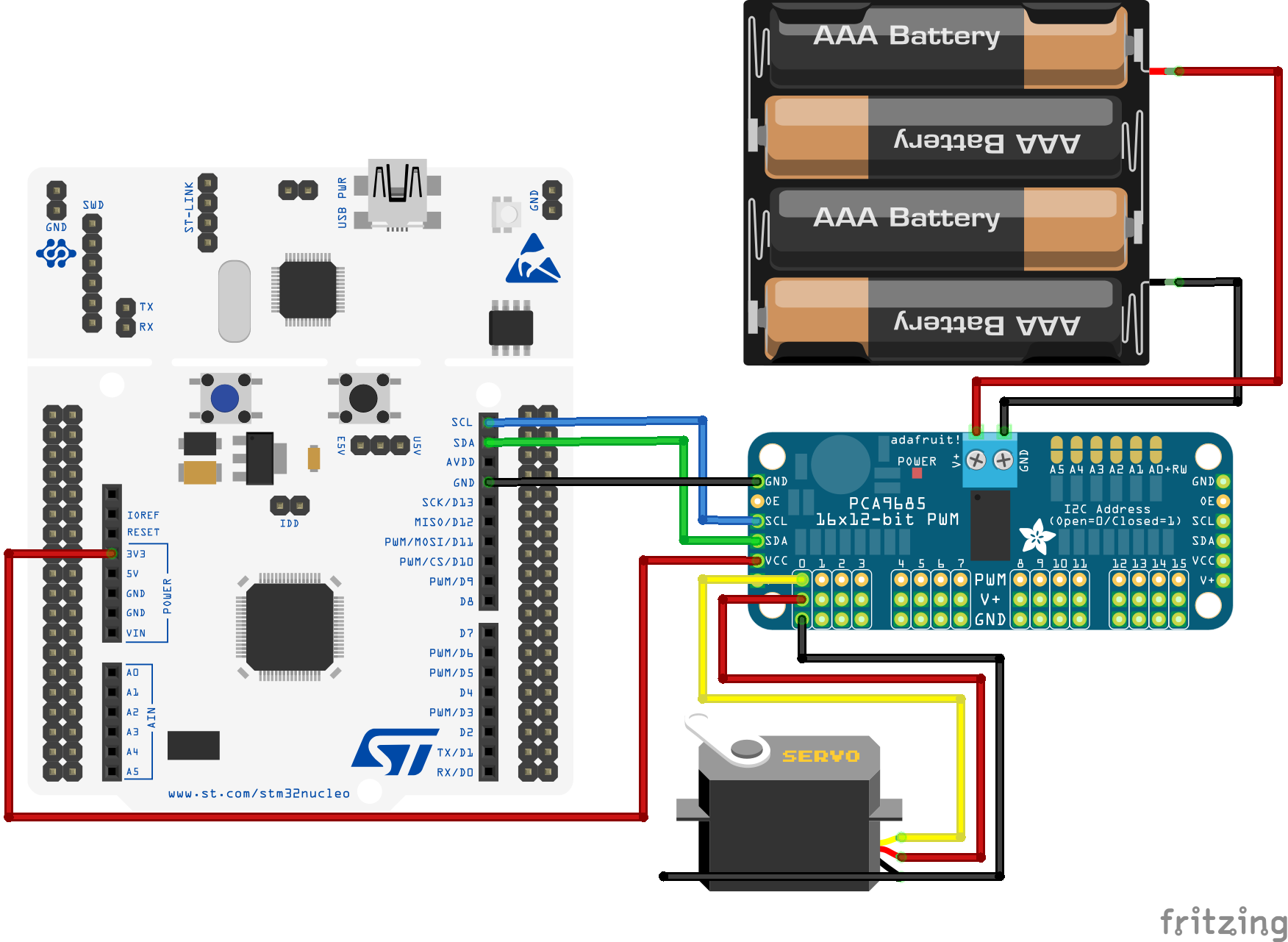 Électronique en amateur Contrôler plusieurs servomoteurs avec le PCA9685