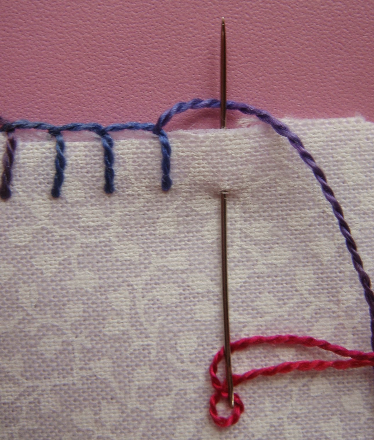 Patchwork Allsorts Blanket Stitch or Buttonhole Stitch?