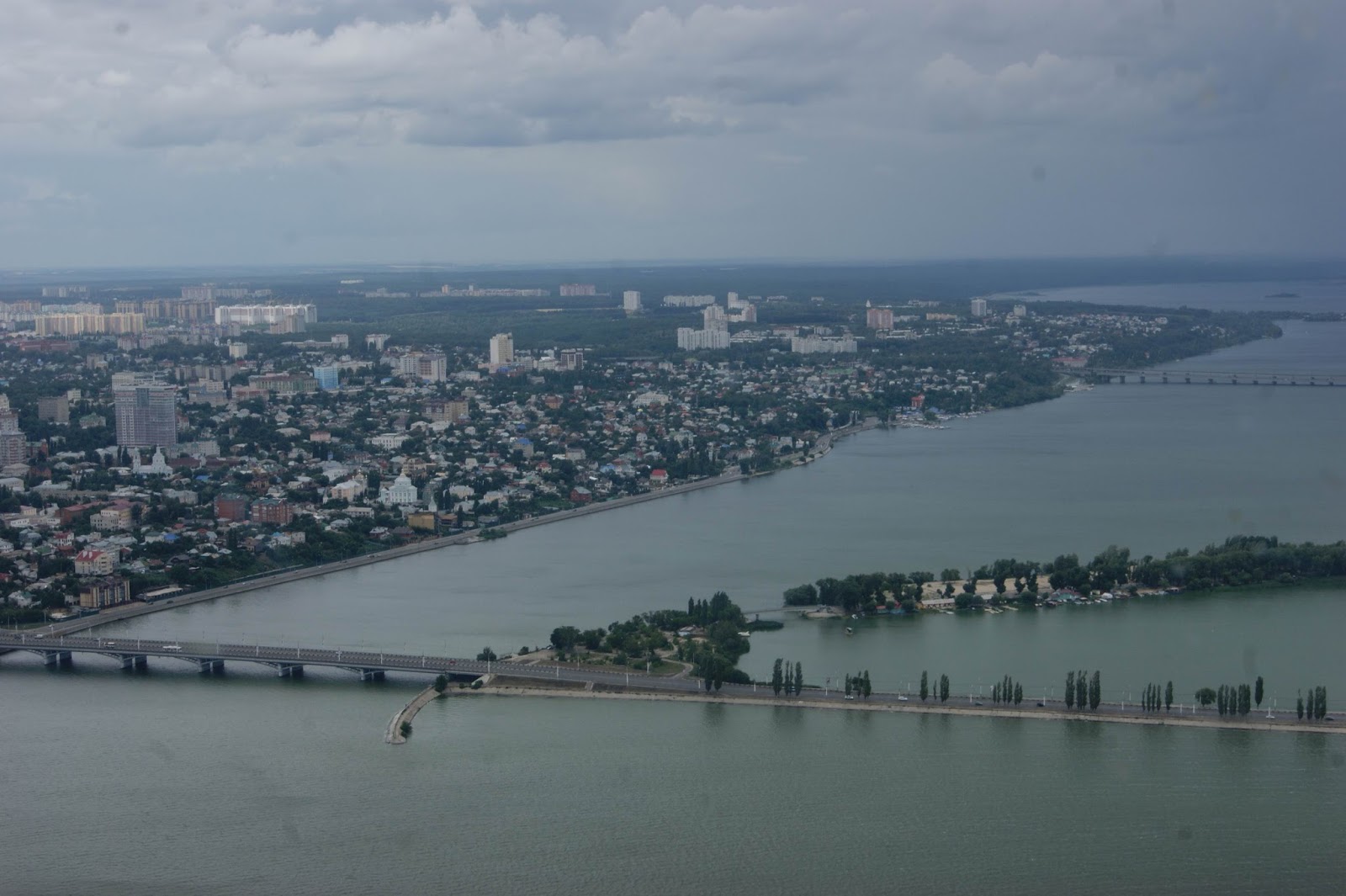 Дамба в воронеже чернавского моста