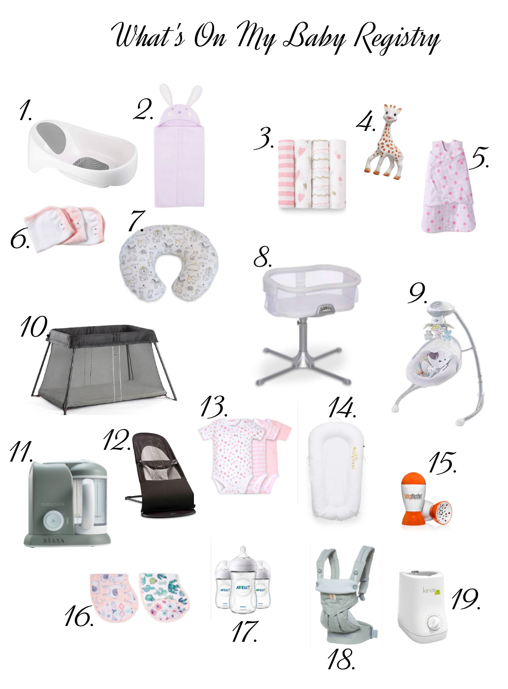 What's On My Baby Registry Viva Fashion