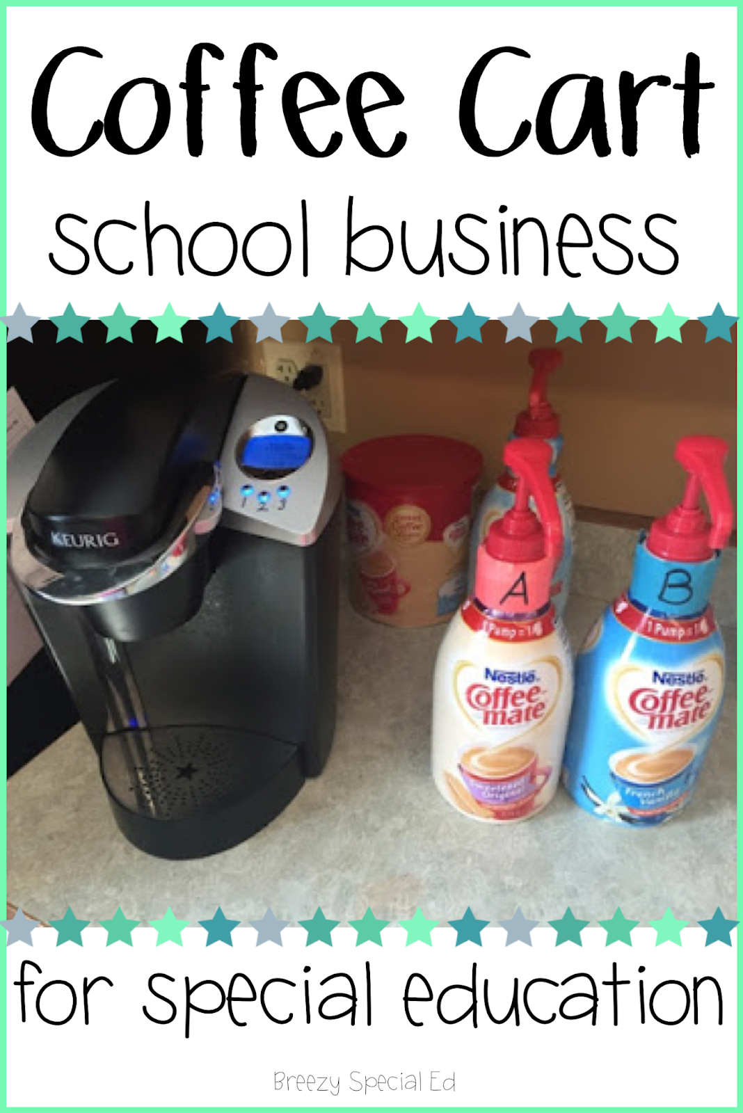 Student Coffee Business for Special Education Breezy Special Ed