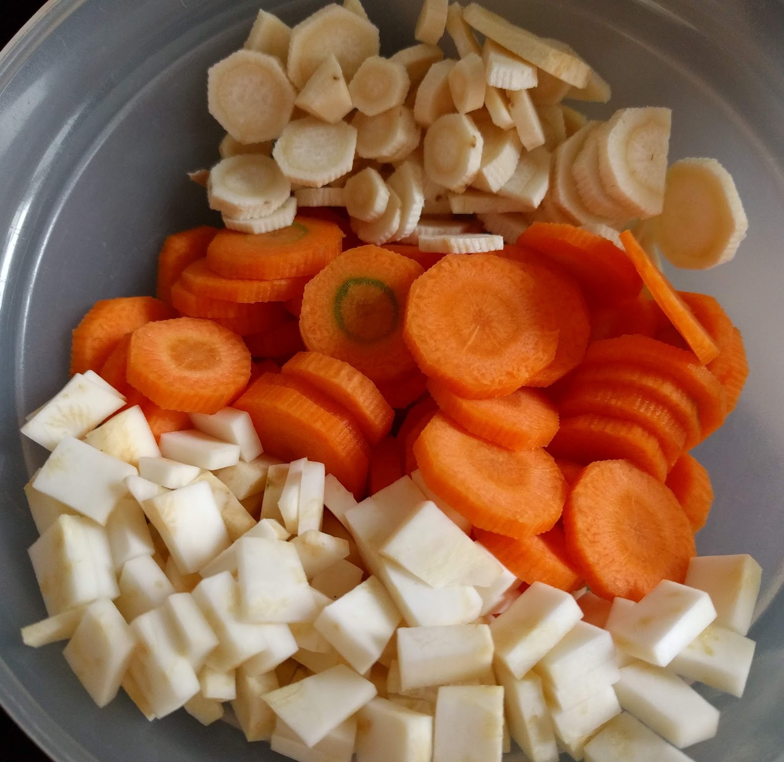 Ein mal Quer durch den Garten Suppe