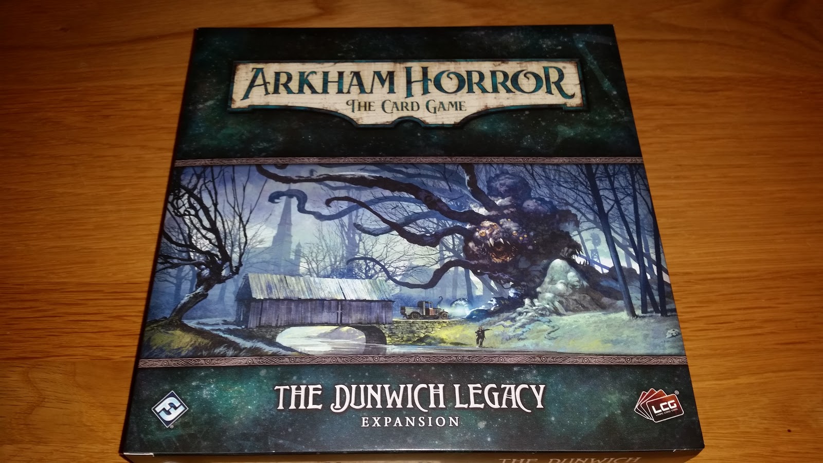 The Dunwich Legacy expansion for Arkham Horror the card game from