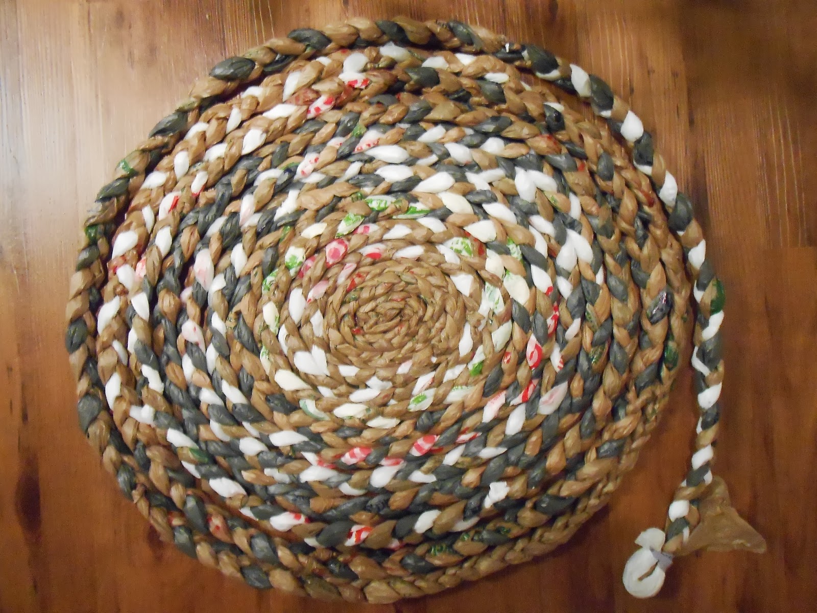 Beyond the Cookie Cutter Plastic Bag Doormat (Work in Progress)