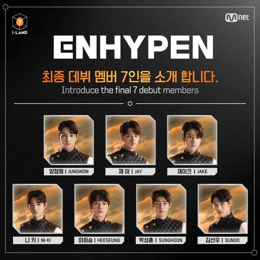 FINAL I LAND Revela Nuevo Grupo ENHYPEN BigHit CJ ENM Soy MF final-i-land-revela-nuevo-grupo-enhypen-bighit-cj-enm-soy-mf
