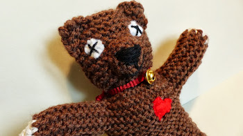 Bär gestrickt