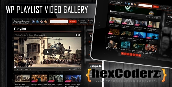 Download Codecanyon WP Plugin Playlist Video Gallery v1.3.1