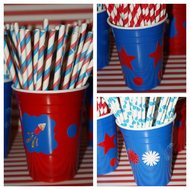 hoopla palooza: cups and confetti for the 4th