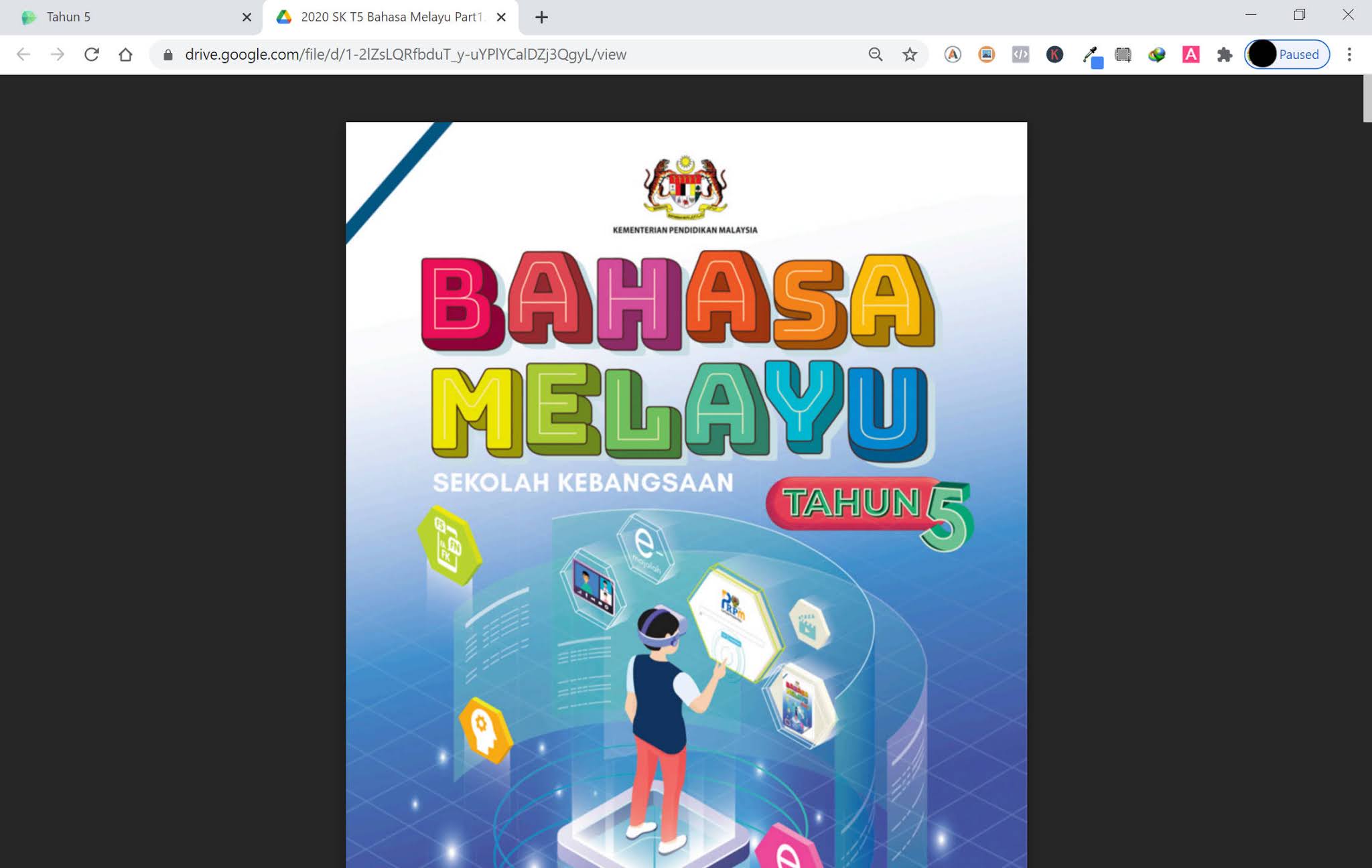 Buku teks digital bm tahun 6