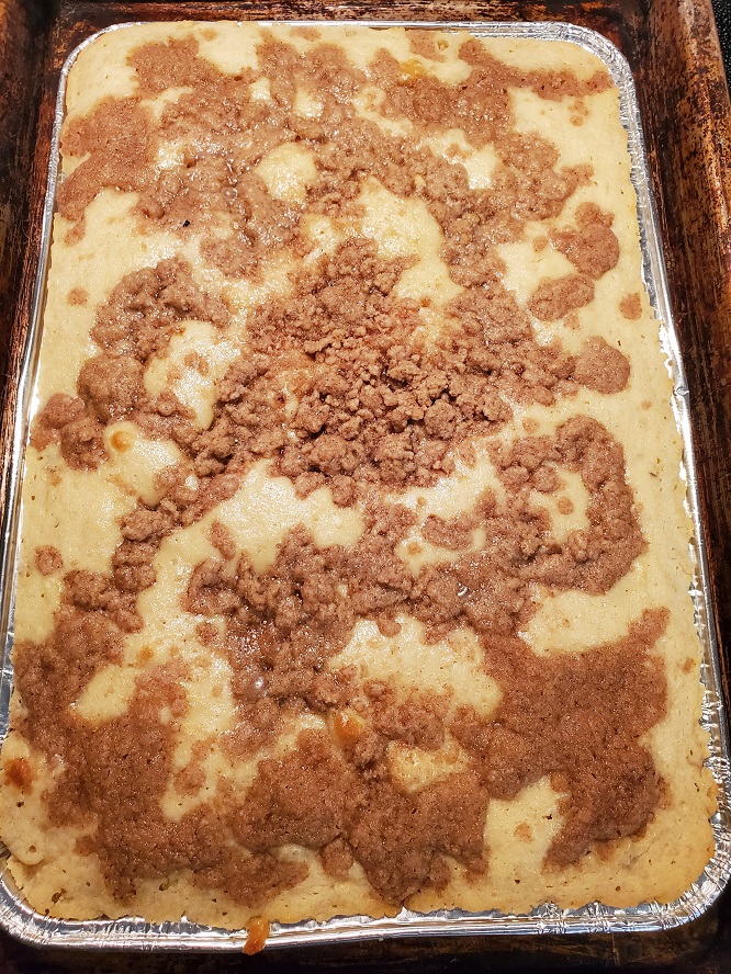 Banana Sour Cream Streusel Bars What's Cookin' Italian Style Cuisine