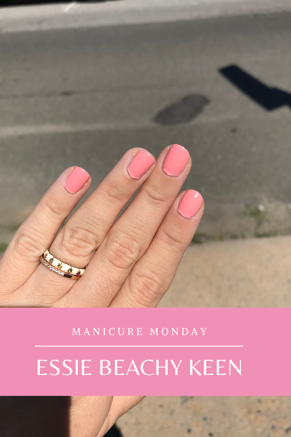Monday: Collection | + Pink Keen Beachy Business Sunny Essie Royally Manicure