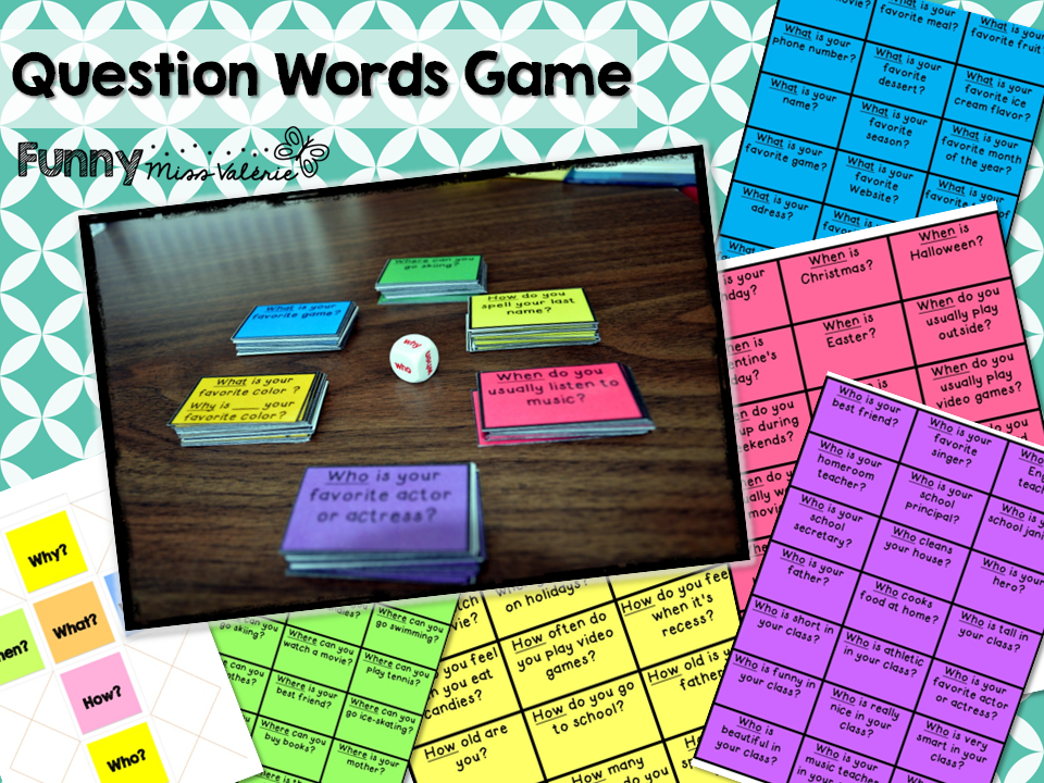 5 questions game. Question game. Question Words game. Question Words Board game. W-questions game.