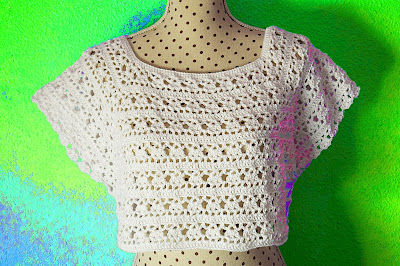 6 - Crochet Imagen Canesú de mujer a crochet y ganchillo por Majovel Crochet