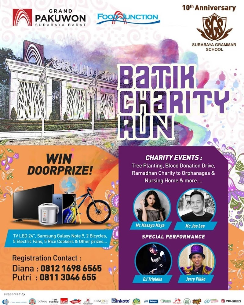  Batik  Charity Run   2019    LariKu info