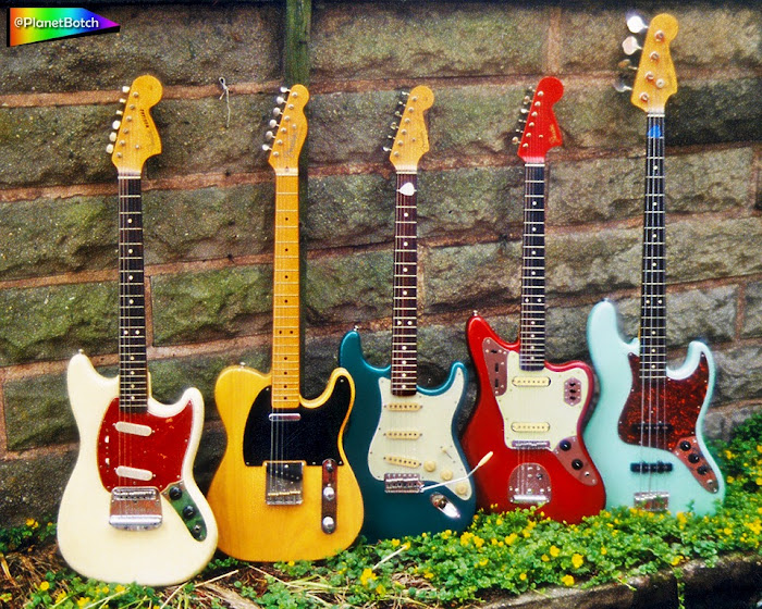 Fender guitar lineup