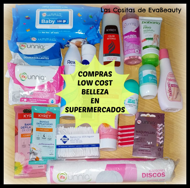 Compras haul low cost belleza e higiene en supermercados