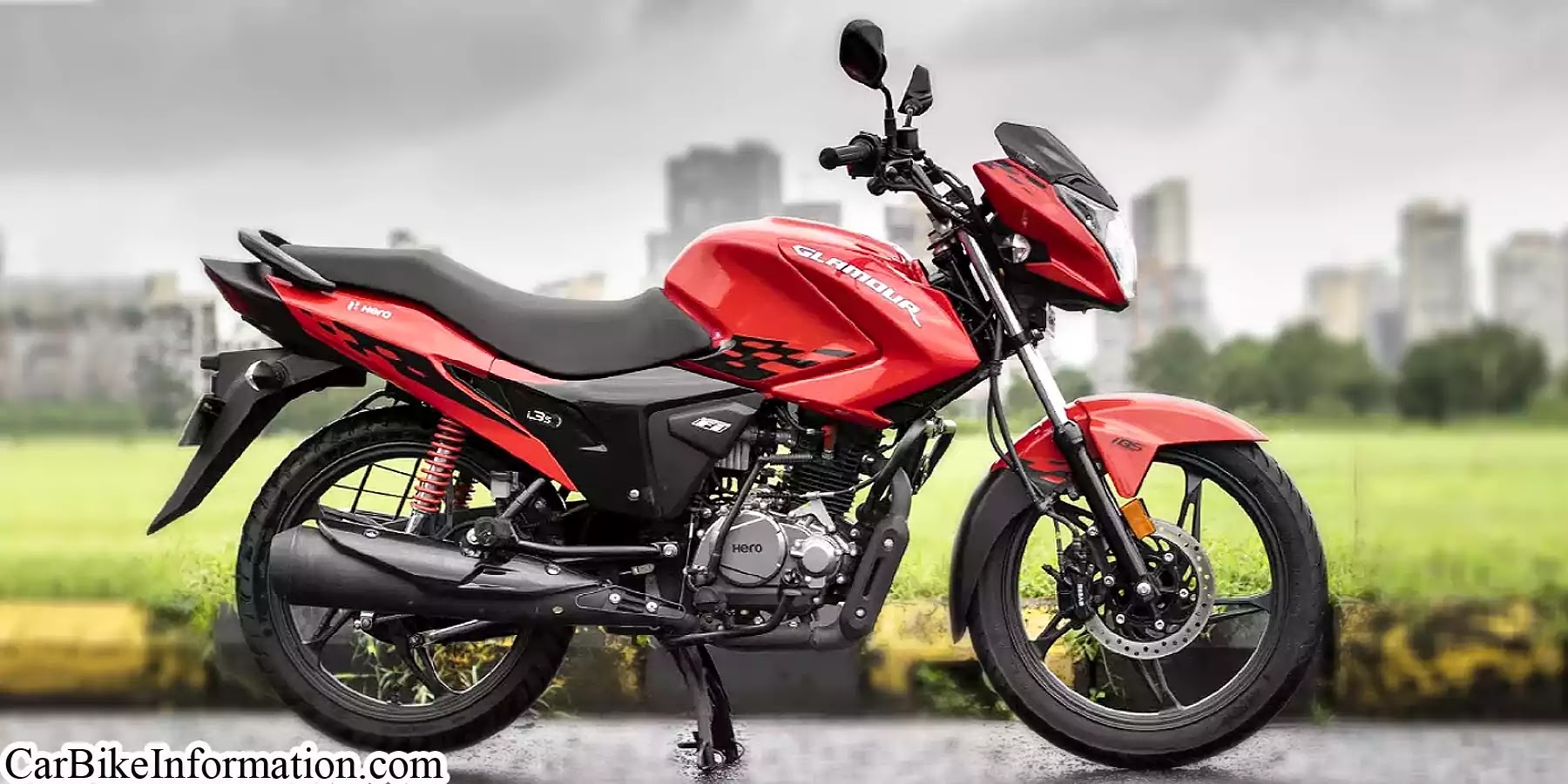 hero glamour bs6 on road price