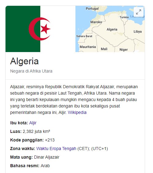 51 Fakta Menarik Tentang Negara Aljazair Yang Merupakan Negara terbesar di Afrika 