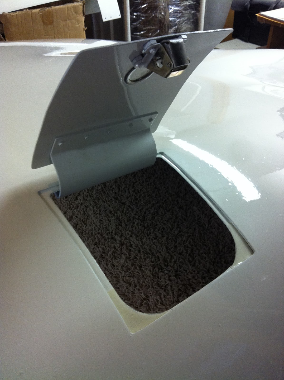 Welcome to JT's RV8 Aircraft Factory!: The Hidden Hinge Oil Door. Pt.2