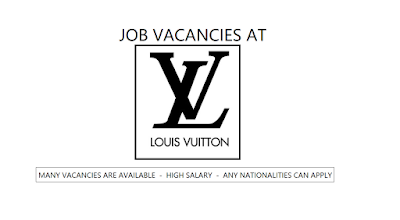 Job Vacancies At Louis Vuitton - job vacancy gulf