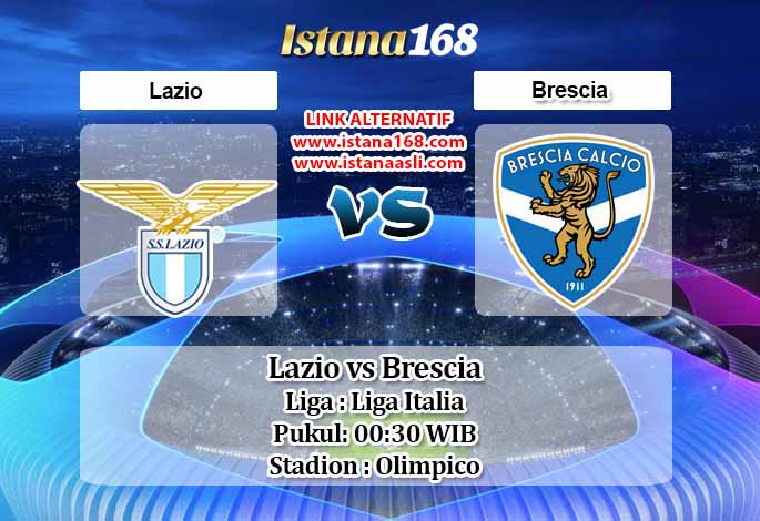Prediksi Bola Akurat Istana168 Lazio vs Brescia 30 Juli 2020