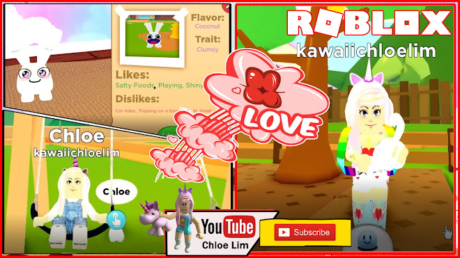 Chloe Tuber Roblox My Droplets Gameplay Adopted A Cute Pet Bunny And Building My House - roblox photos of my gameplay