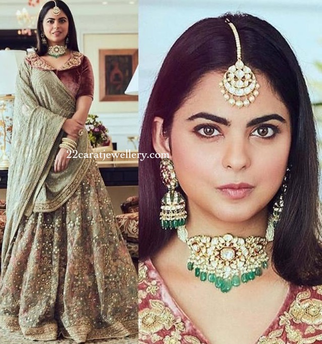Isha Ambani Wedding Jewellery Designer 2025
