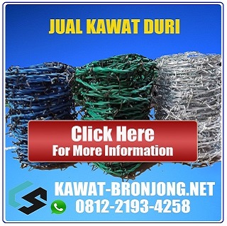 jual kawat duri galvanis pvc,  harga kawat duri murah