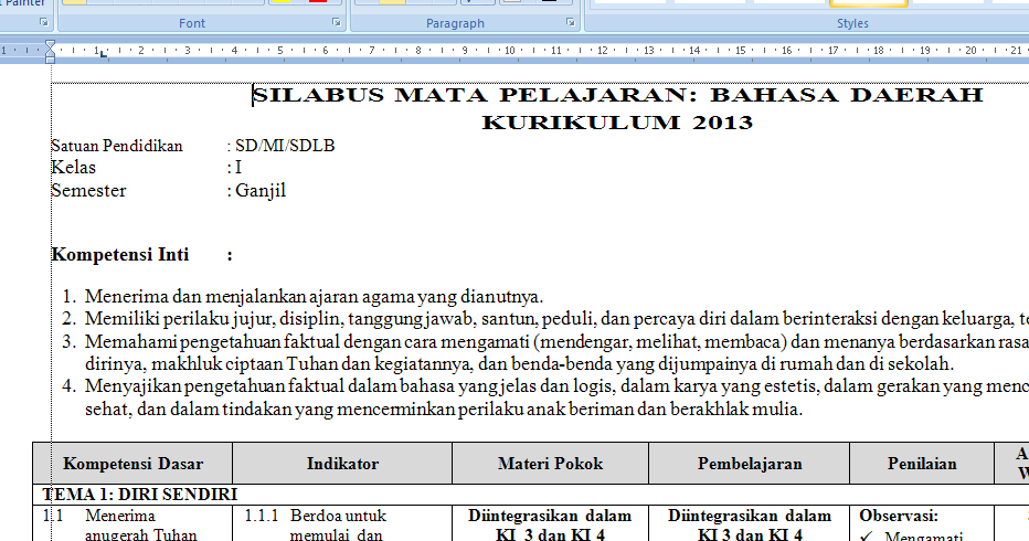 Get Silabus Bahasa Jawa Smk Kurikulum 2013 Revisi 2017