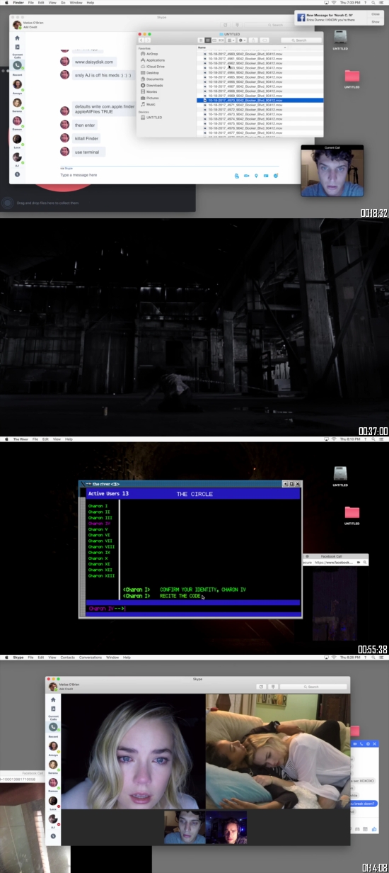 Unfriended - Dark Web 2018 BRRip 720p 480p Dual Audio Hindi English Full Movie Download