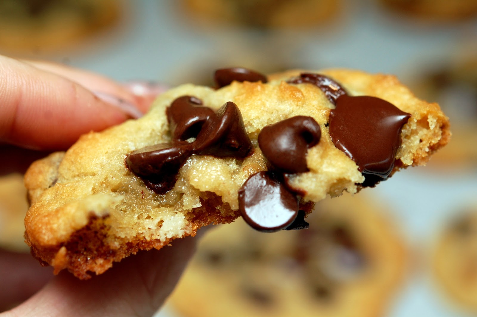 ALMOND PASTE CHOCOLATE CHIP COOKIES!
