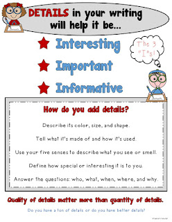 sensory details worksheet adding details adds interest answer key