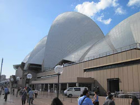 The exterior of the Sydney Opera House Australia