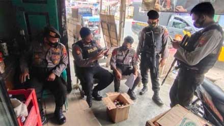 Polisi Razia Puluhan Liter Ciu dan Berbagai Miras di Banjarnegara