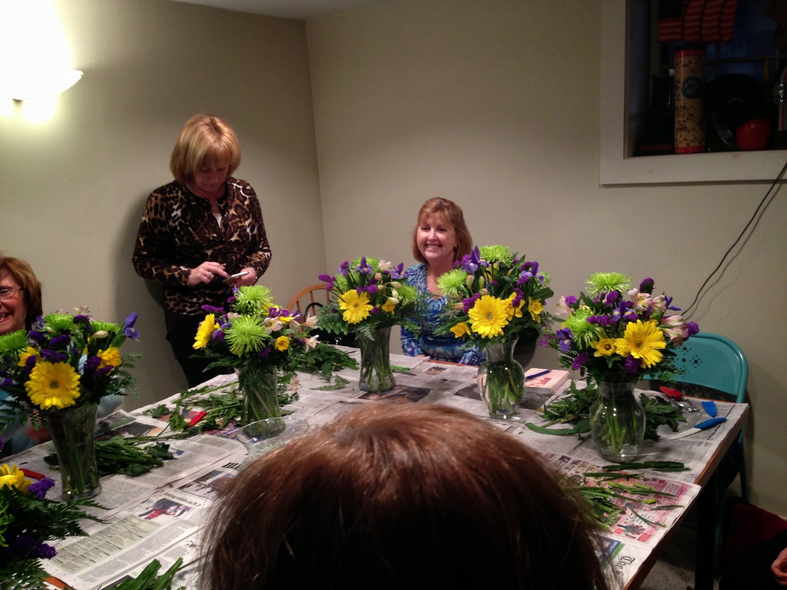 Expat Mom in Japan and New Jersey, moves to NYC Flower Arranging