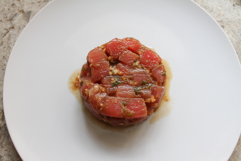 Food Lust People Love Ginger Sesame Tuna Tartare FishFridayFoodies