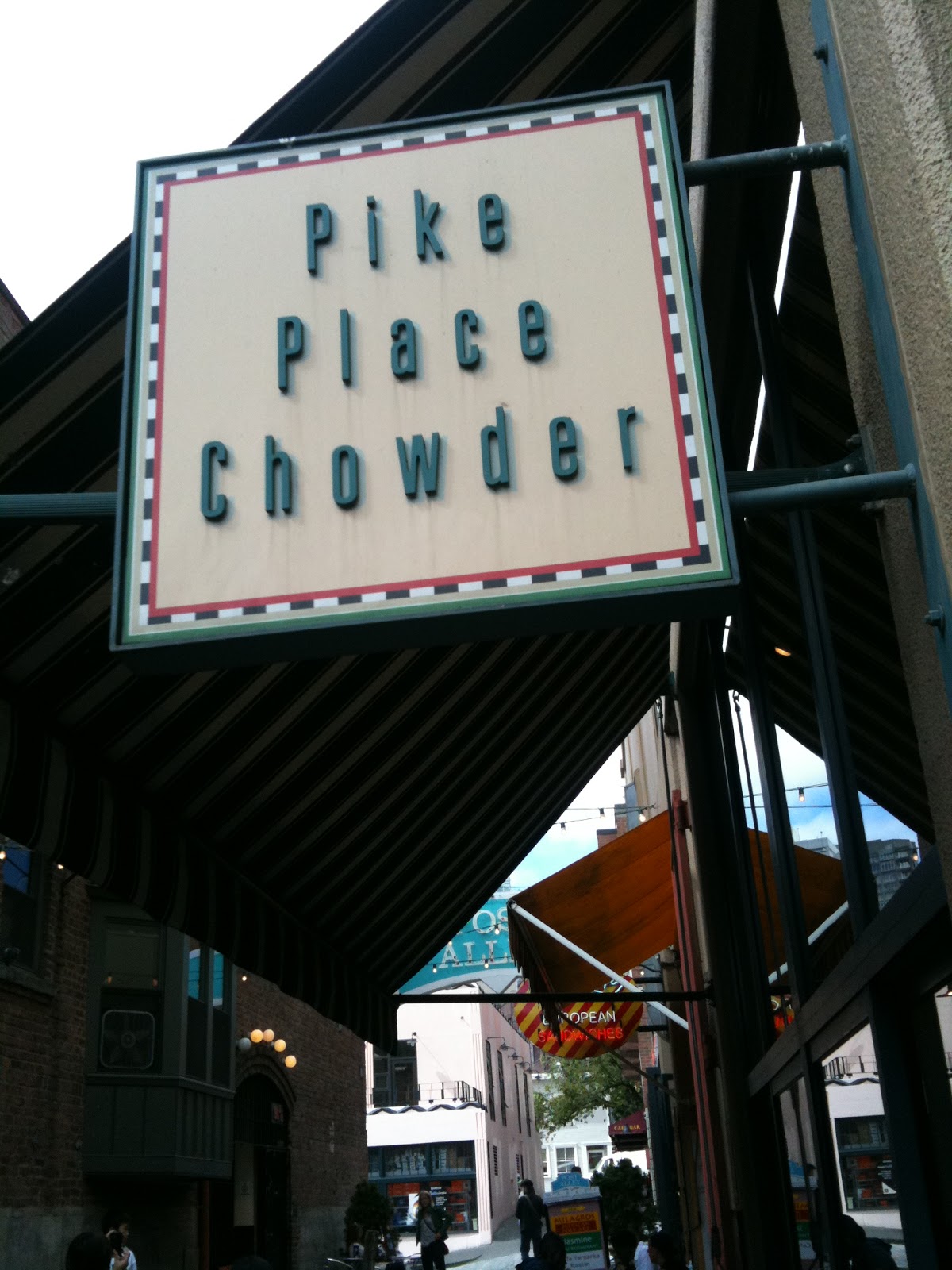 Gutter Palettes Pike Place Chowder Seattle, WA