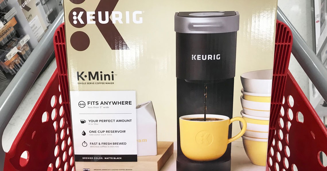The Target Saver Target Keurig KMini Coffee Maker ONLY 57 (Reg. 90)!