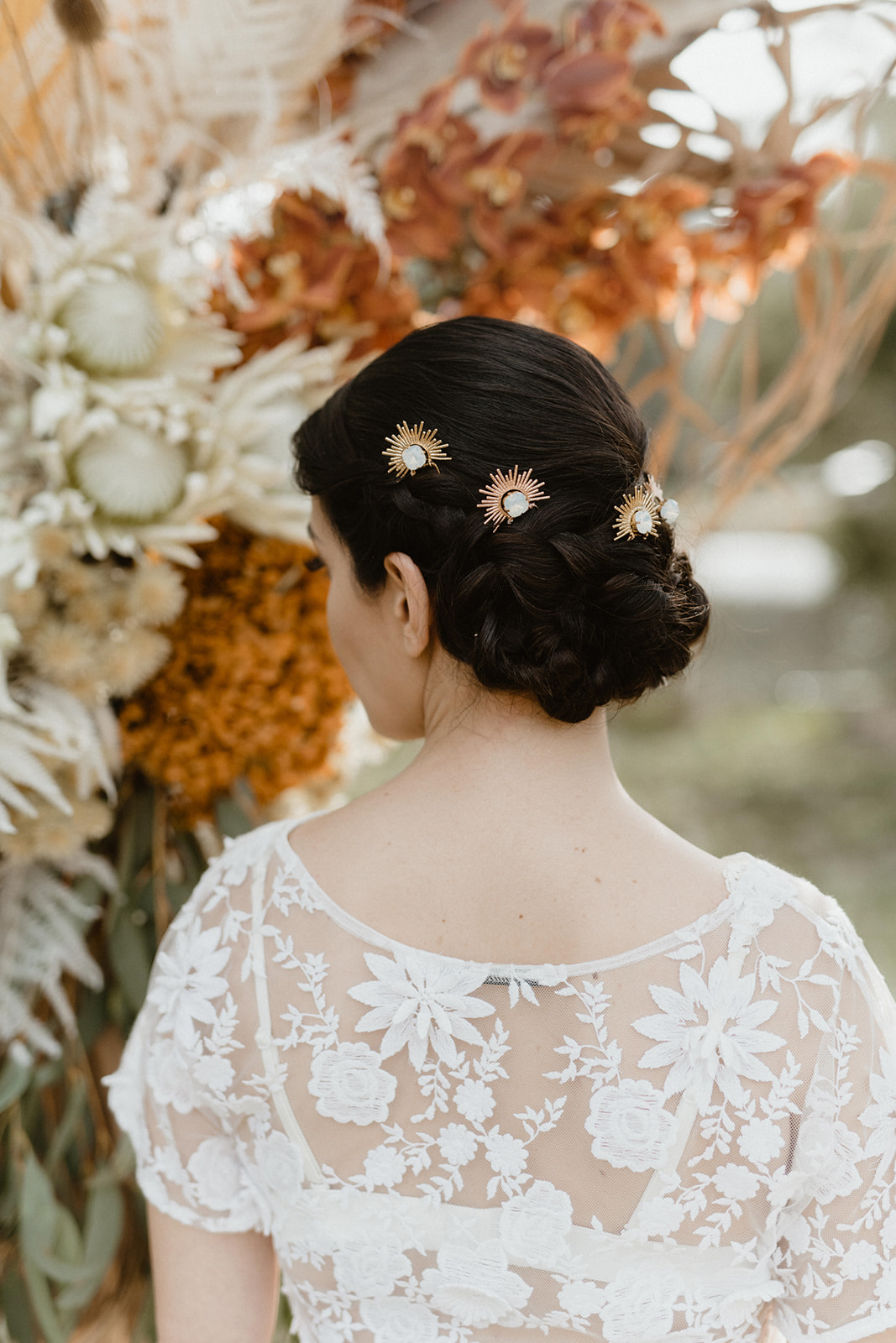 to the aisle australia | terracotta + greenery wedding styling ideas kelly jury photography weddings dried florals bridal gowns stationery style boho weddings