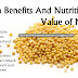 Health Benefits And Nutritional Value of Millet