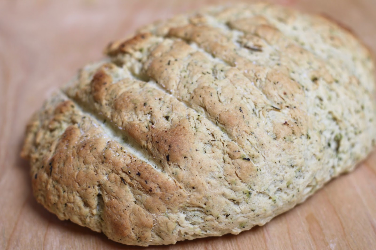Mixed Herbs Spelt Bread Diary of a Mad Hausfrau