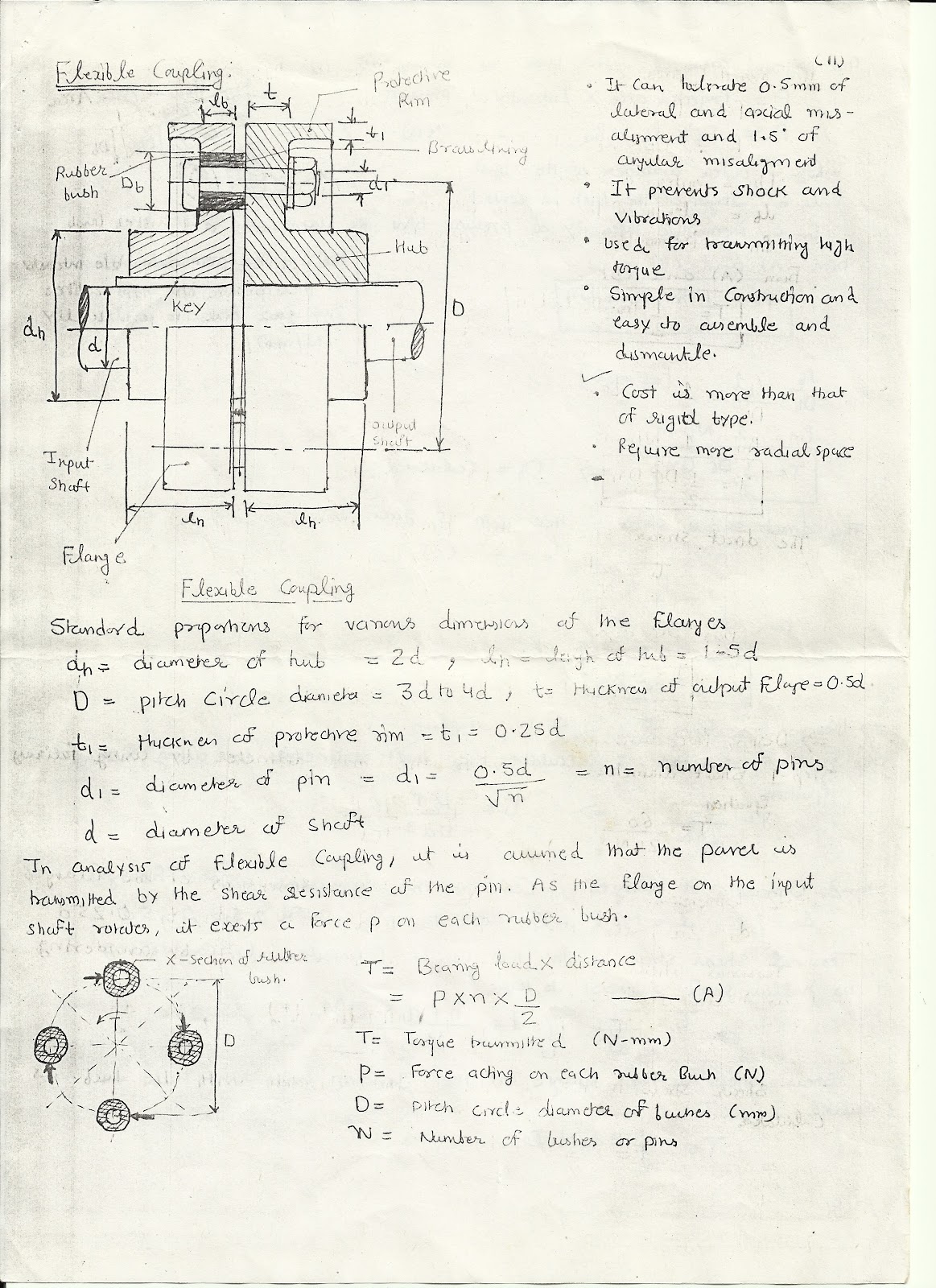 AUTOMOBILE/ MECHANICAL ENGG. COUPLING NOTES