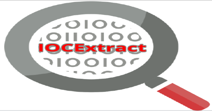 IOCExtract : Advanced Indicator Of Compromise (IOC) Extractor