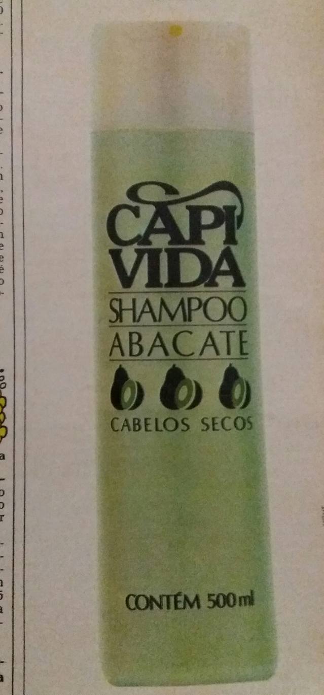 No Armário da Vovó Shampoo Capi Vida