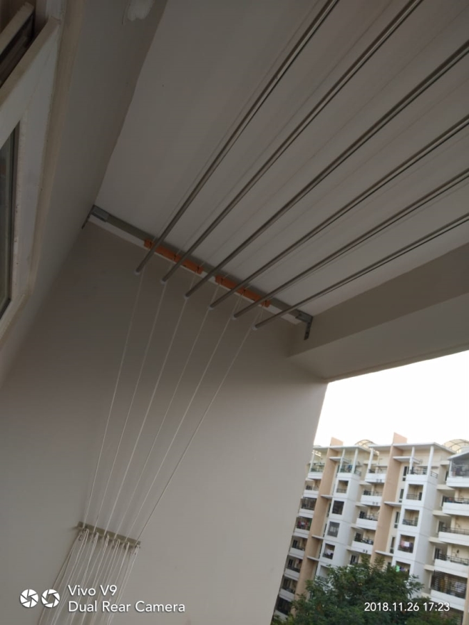 Ceiling Cloth Hanger Bangalore Call09290703352 For Installation